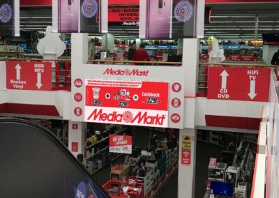 écran LED intérieur P3mm à Media Markt Anvers