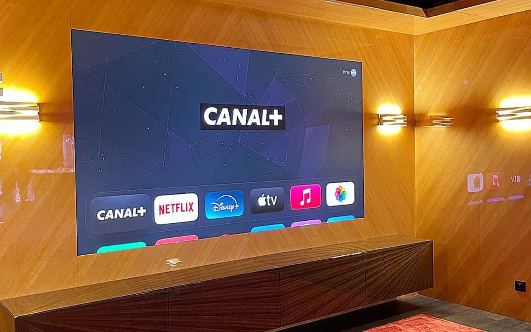 Ecran de cinéma ultra haute définition