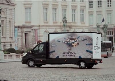 Ecran LED Mobile Sur camion – 3 faces