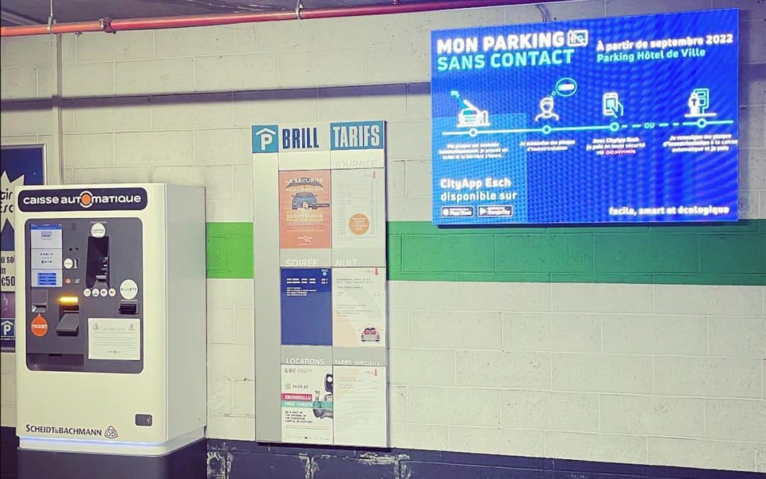 Ecran LED pour parking